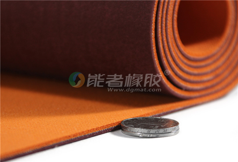 双色天然橡胶瑜伽垫